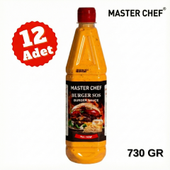 MASTER CHEF Burger Sos 730 Gr 12 Adet