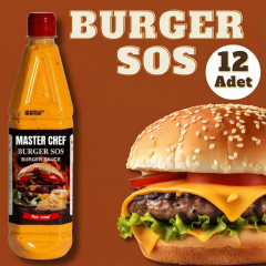 MASTER CHEF Burger Sos 730 Gr 12 Adet