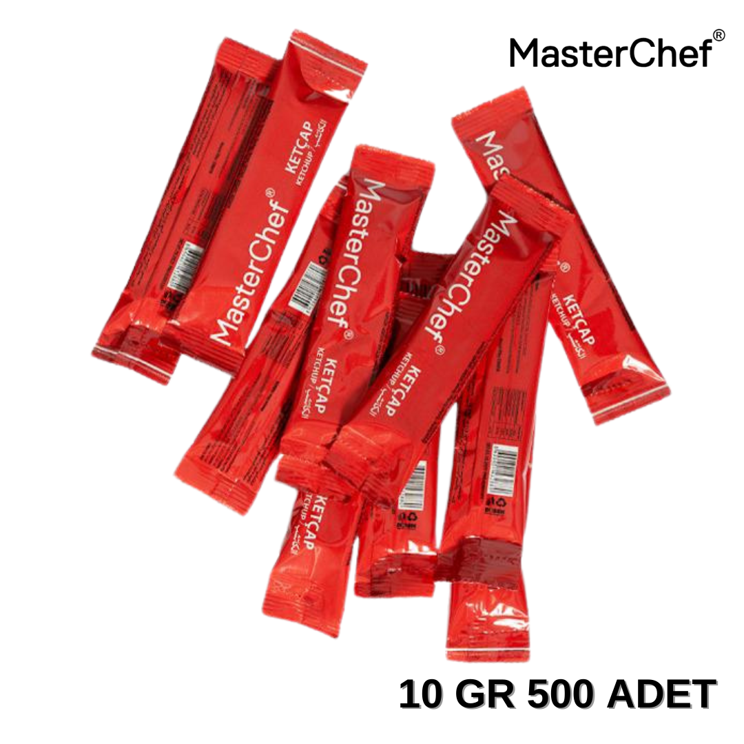 MASTER CHEF Ketçap 10 Gr 500 Adet