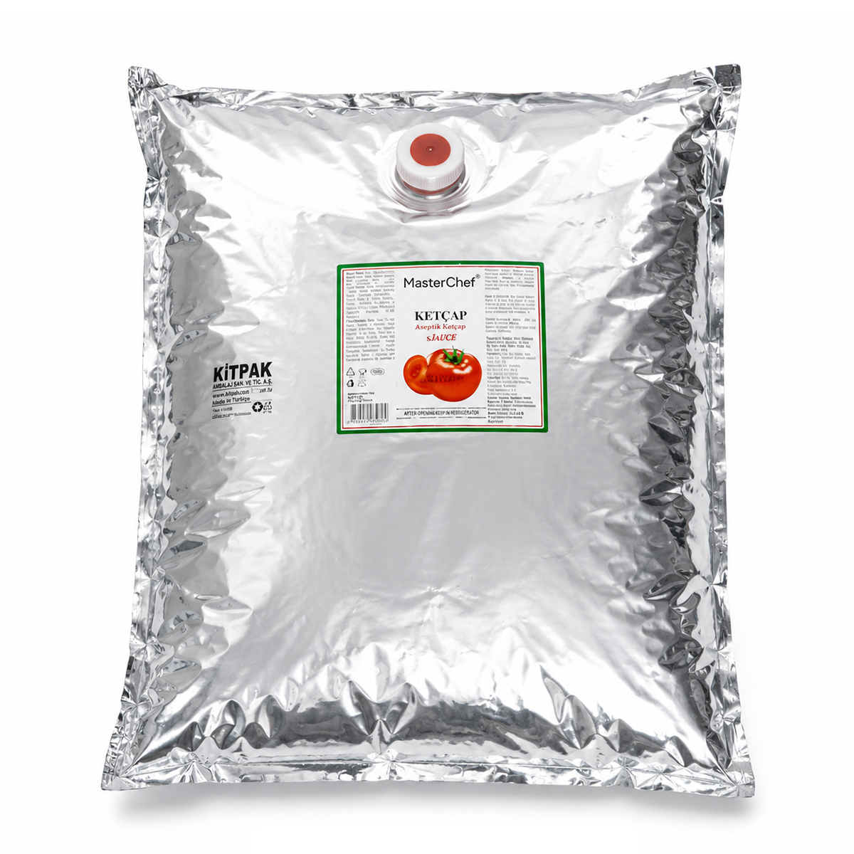 MASTER CHEF 9 Kg Aseptik Ketçap 2 Adet Toplam 18 Kg