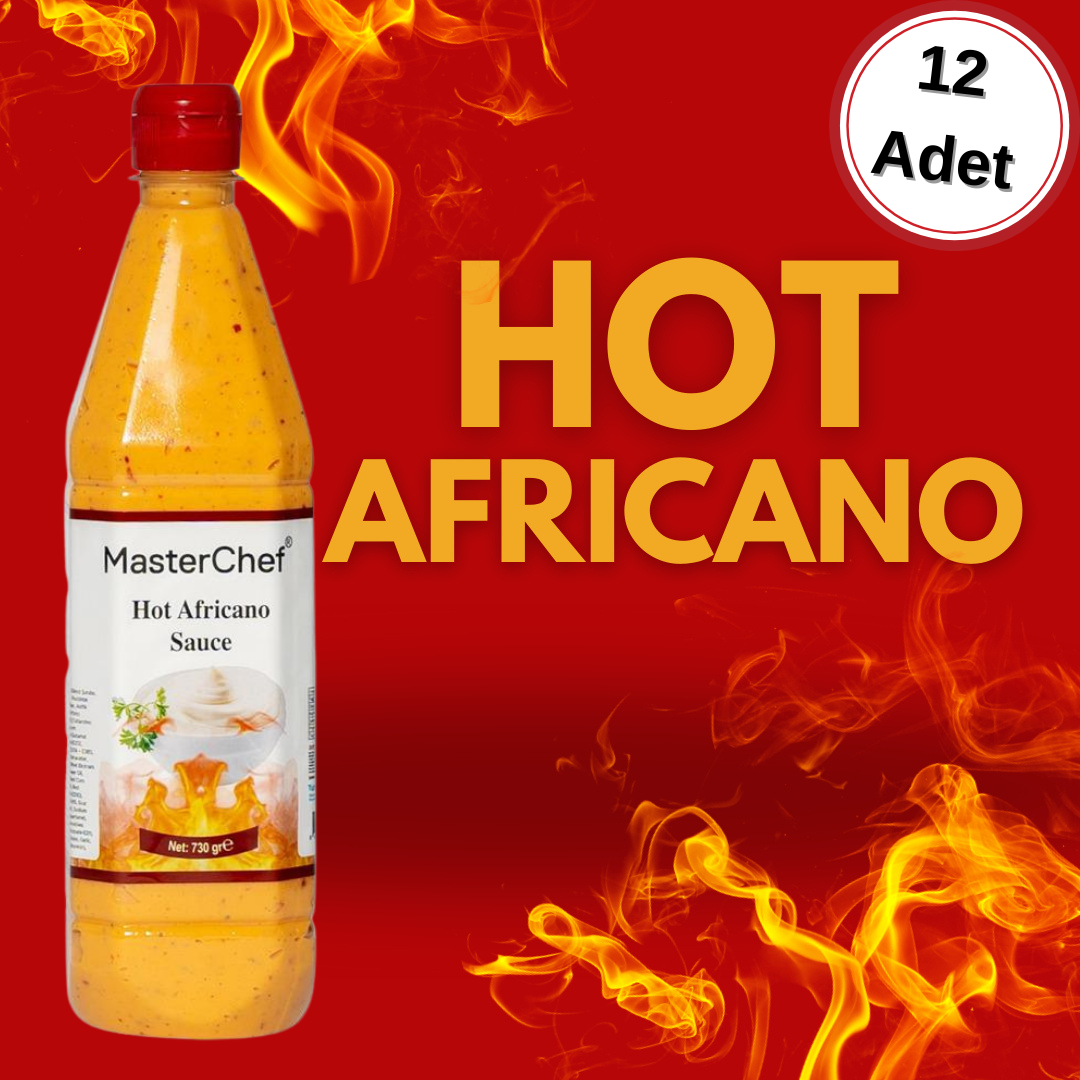 MasterChef Hot Africano Sos 730 Gr 12 Adet