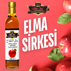 Abidin Şenol Elma Sirkesi 500 ML Doğal Fermente 1 Adet