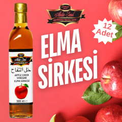 Abidin Şenol Elma Sirkesi 500 ml 12 Adet
