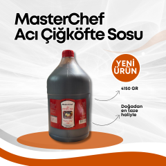 Acı Çiğköfte Sosu 4150 Gram (4 Adet)