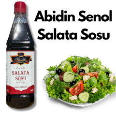 Abidin Şenol Salata Sosu 1000 gr 12 Adet