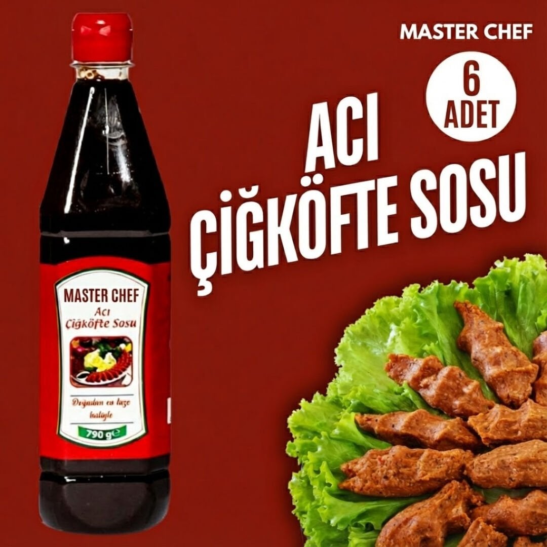MASTER CHEF Çiğköfte Sosu 790 Gr 6 Adet