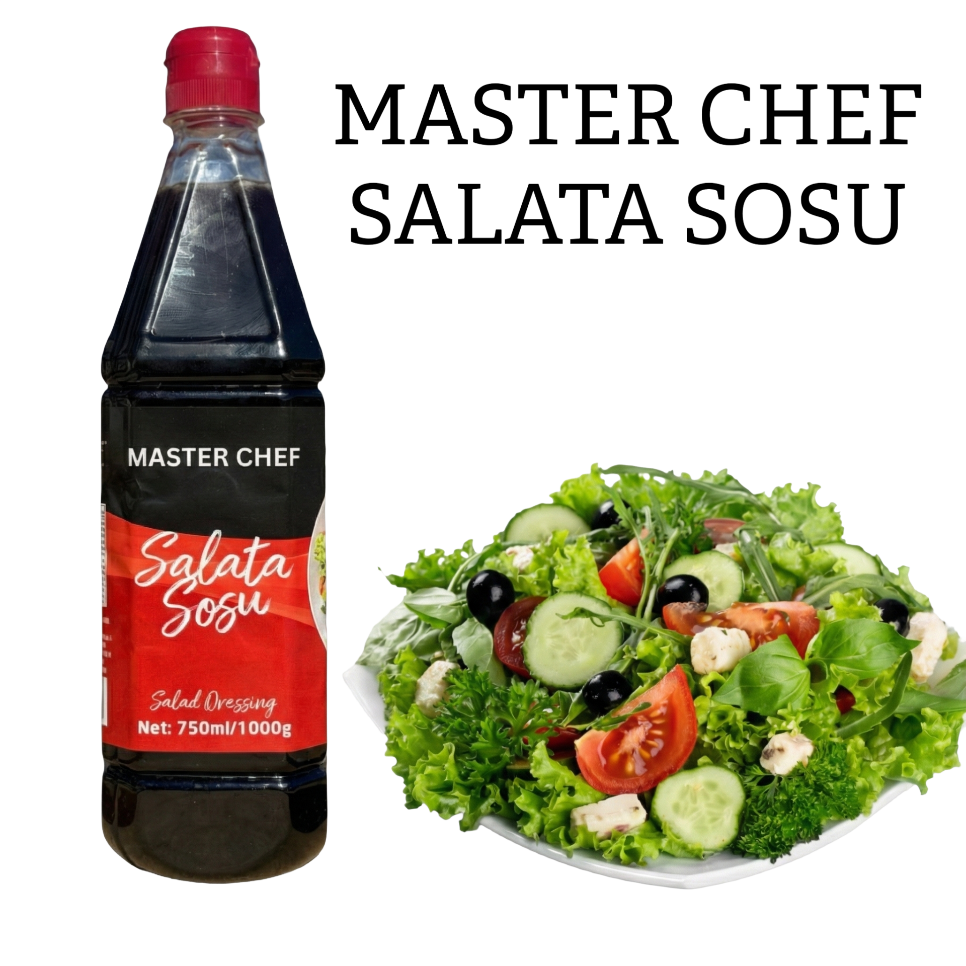 MASTER CHEF Salata Sosu 1000 Gr 12 Adet