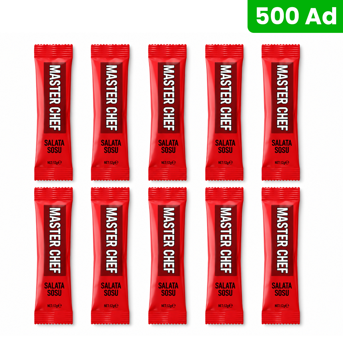 MASTER CHEF 12 gr Salata Sosu 500 Adet