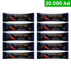 MASTER CHEF 12 gr İsotlu Çiğköfte Sosu 20.000 Adet