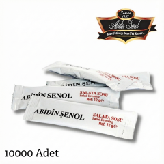 Abidin Şenol Salata Sosu 12 gr 10.000 Adet