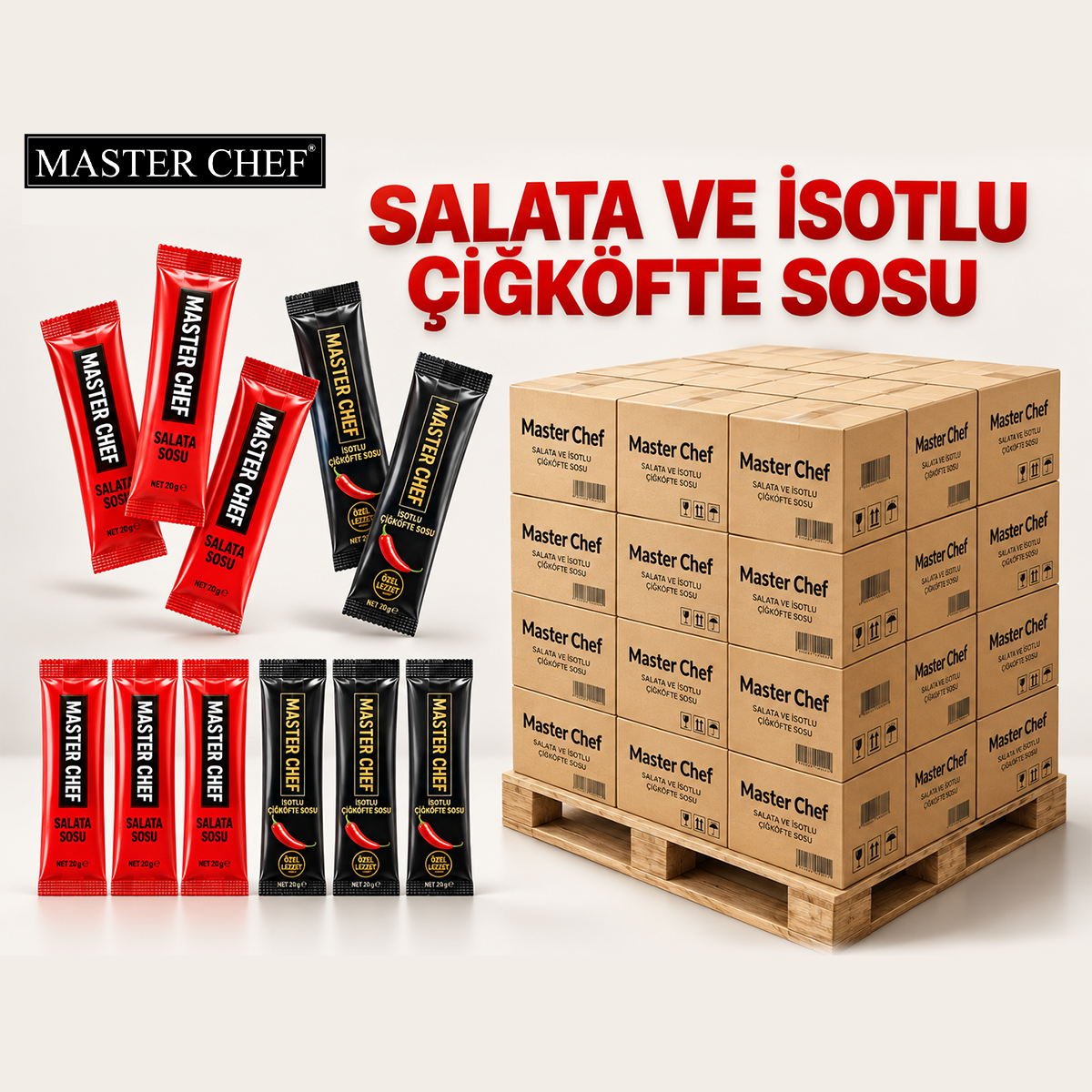 MASTER CHEF Salata ve İsotlu Çiğköfte Sosu 42.000 Adet