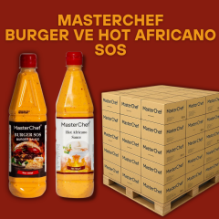 Masterchef Burger ve Hot Africano Sos 1.008 Adet