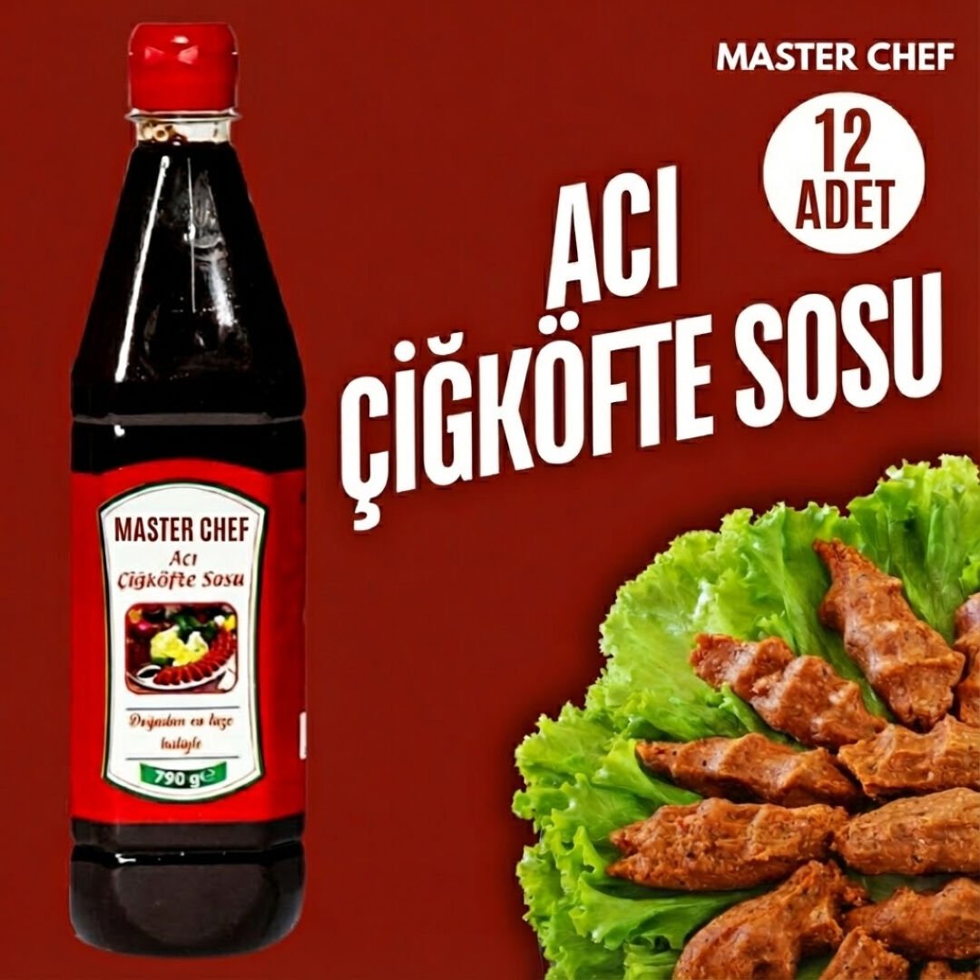 MASTER CHEF Çiğköfte Sosu 790 Gr 12 Adet