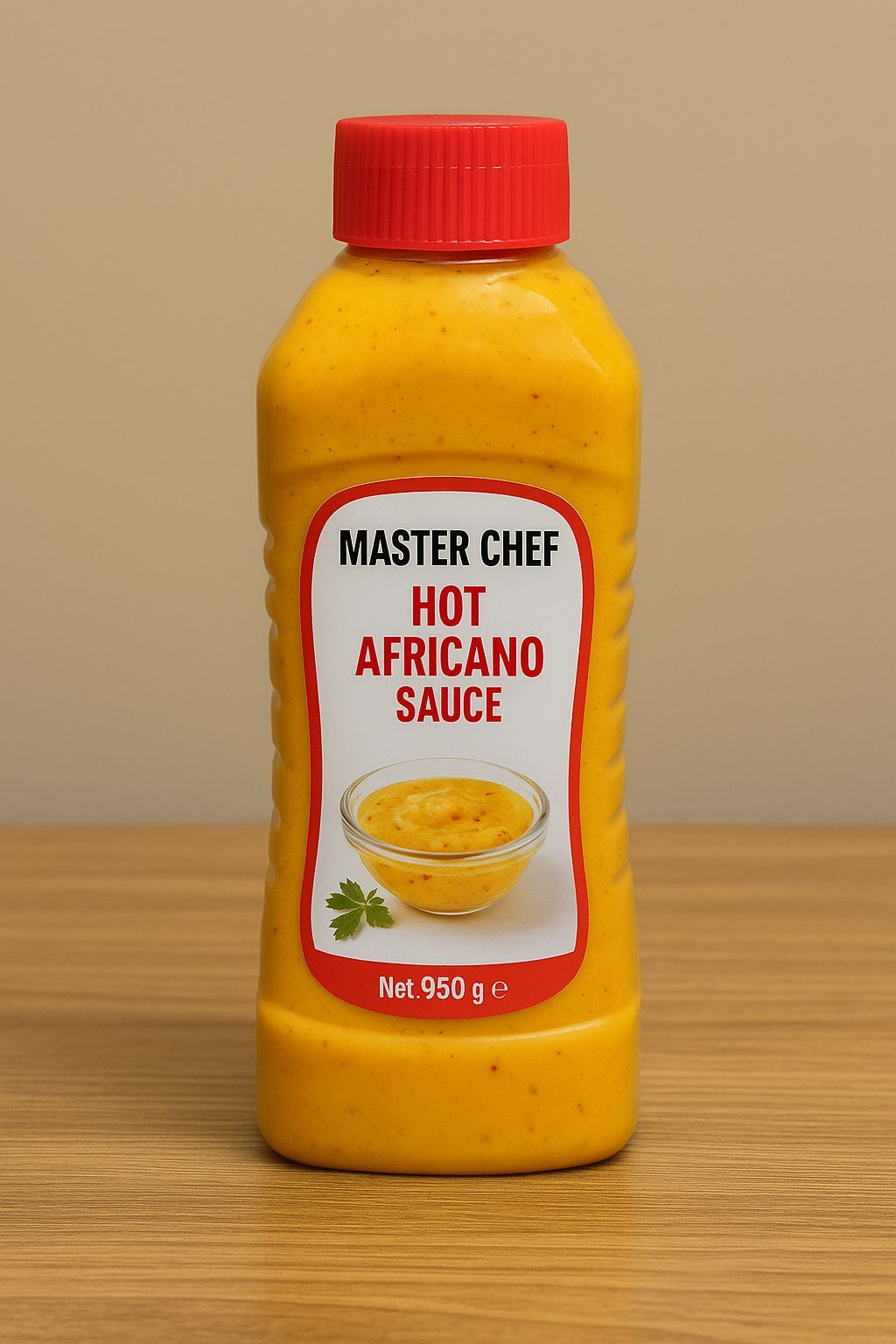 MASTER CHEF Hot Africano Sos 950 Gr 6 Adet