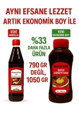 MASTER CHEF İsotlu Acılı Çiğköfte Sosu 1050 Gr 12 Adet