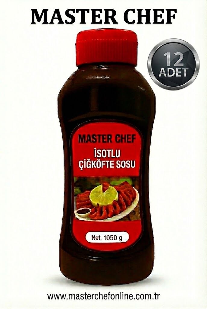 MASTER CHEF İsotlu Acılı Çiğköfte Sosu 1050 Gr 12 Adet