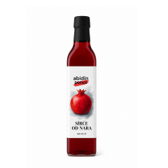 Abidin Şenol Nar Sirkesi 500 ML Cam Doğal Fermantasyon