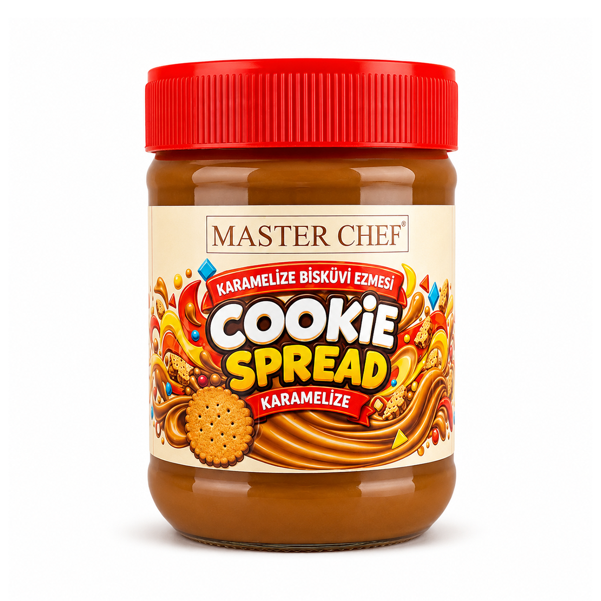Master Chef Karamelize Bisküvi Ezmesi – Cookie Spread
